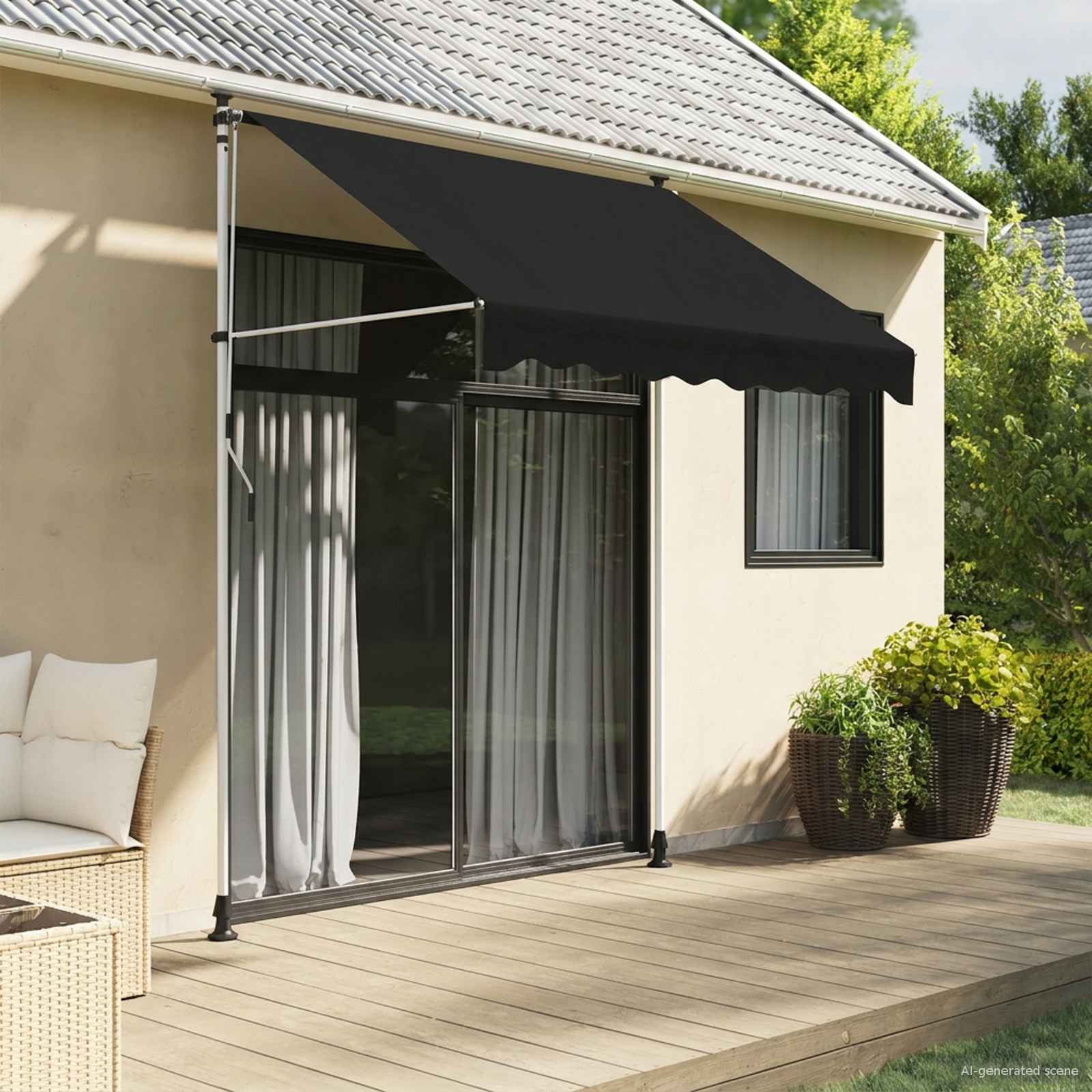 Manual Retractable Awning