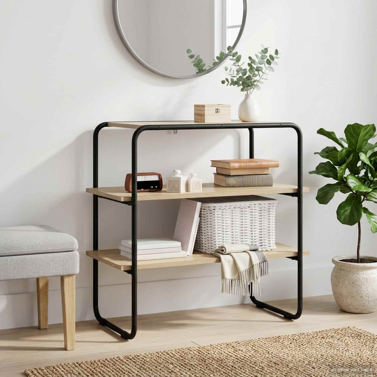 Console Table Engineered Wood