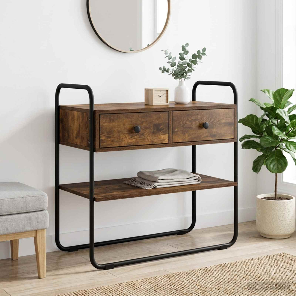Console Table Engineered Wood
