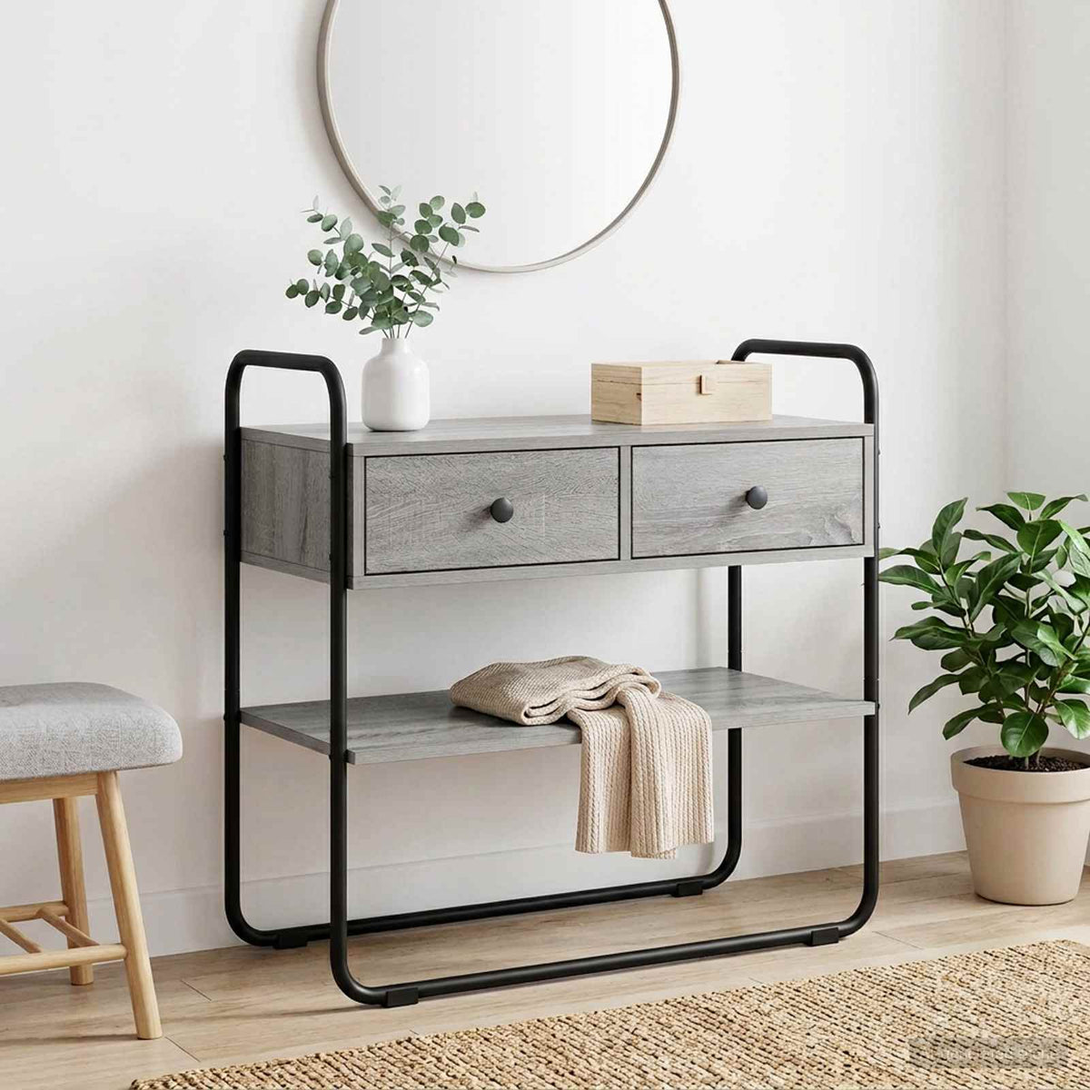 Console Table Engineered Wood