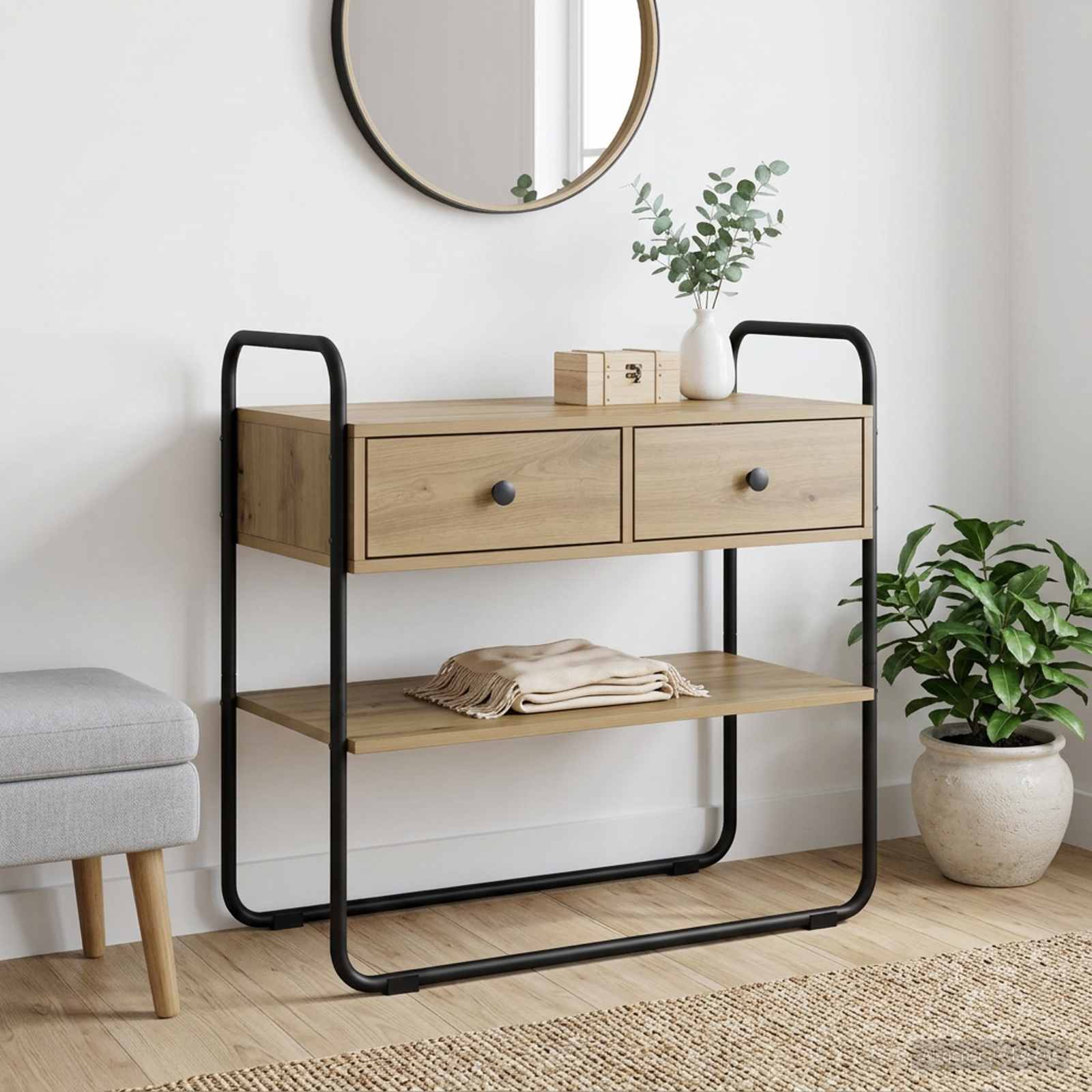 Console Table Engineered Wood