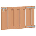 Garden Gate 100 X 60 Cm Wpc And Aluminium Brown