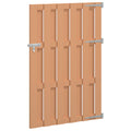 Garden Gate 100 X 150 Cm Wpc And Aluminium Brown