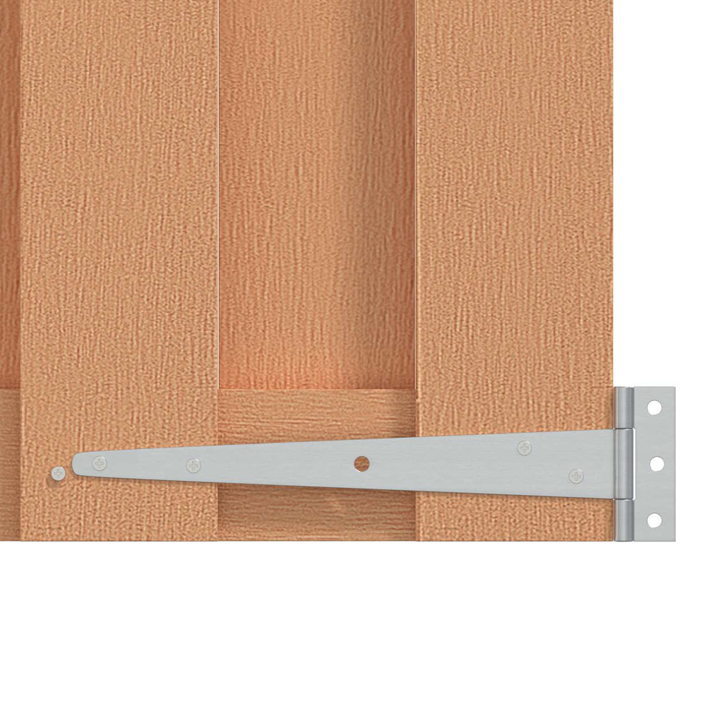 Garden Gate Brown WPC 100x180cm Privacy Fence Weather Resistant