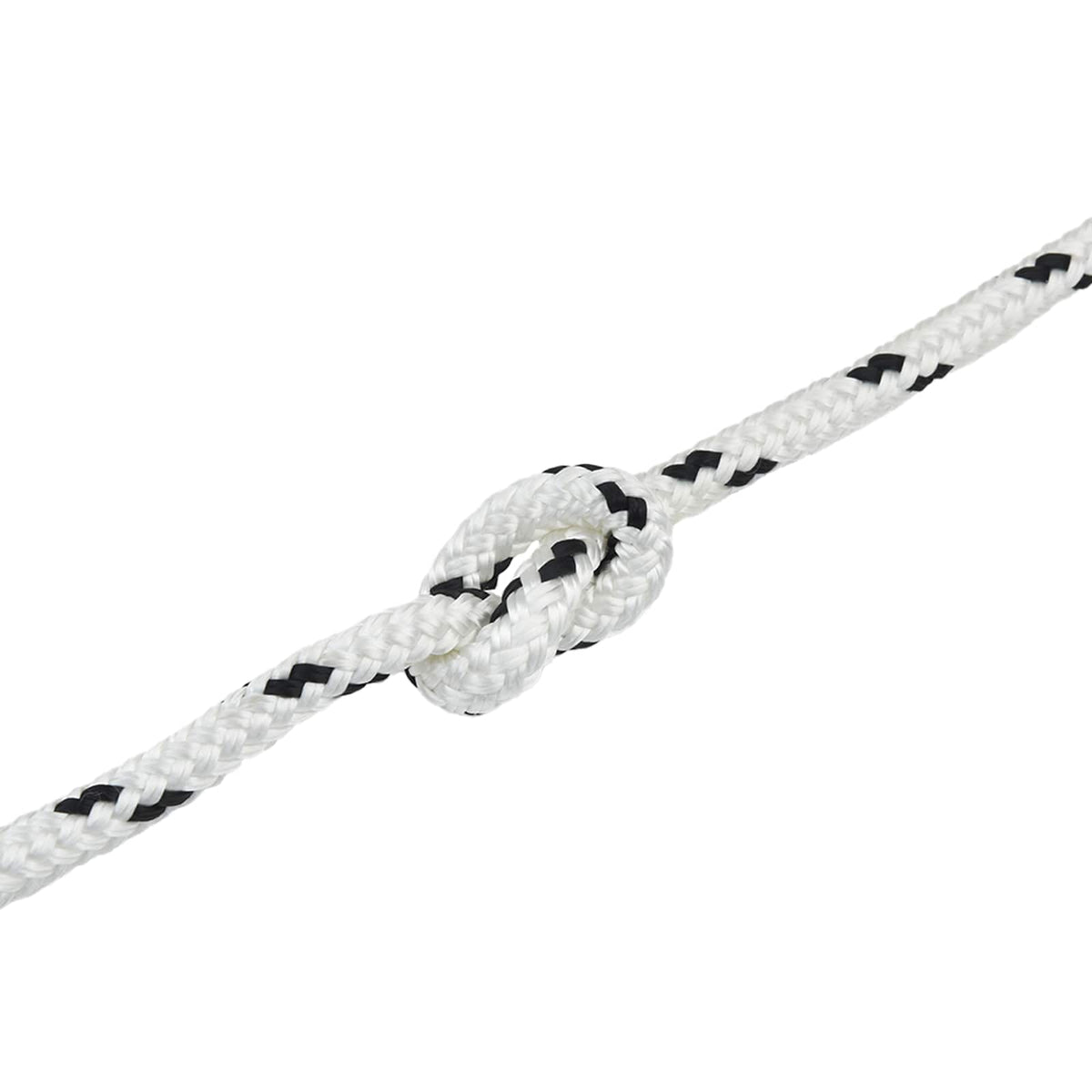 Ropes & Hardware Cable Boat Rope 1 Polyester Black White White And Black White 1
