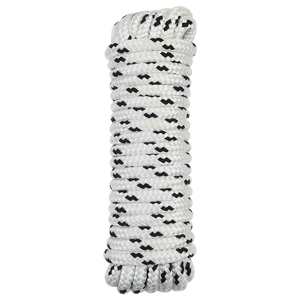 Ropes & Hardware Cable Boat Rope 1 Polyester Black White White And Black White 1