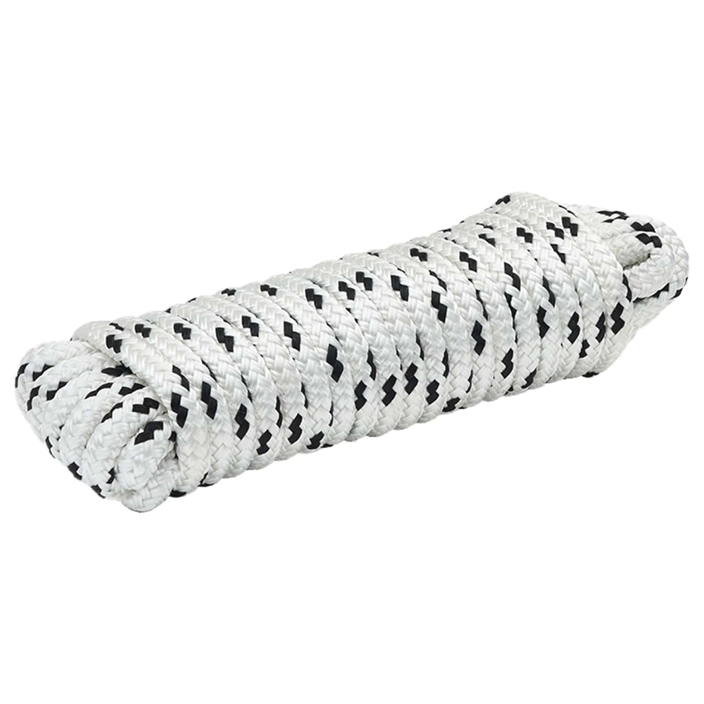 Ropes & Hardware Cable Boat Rope 1 Polyester Black White White And Black White 1