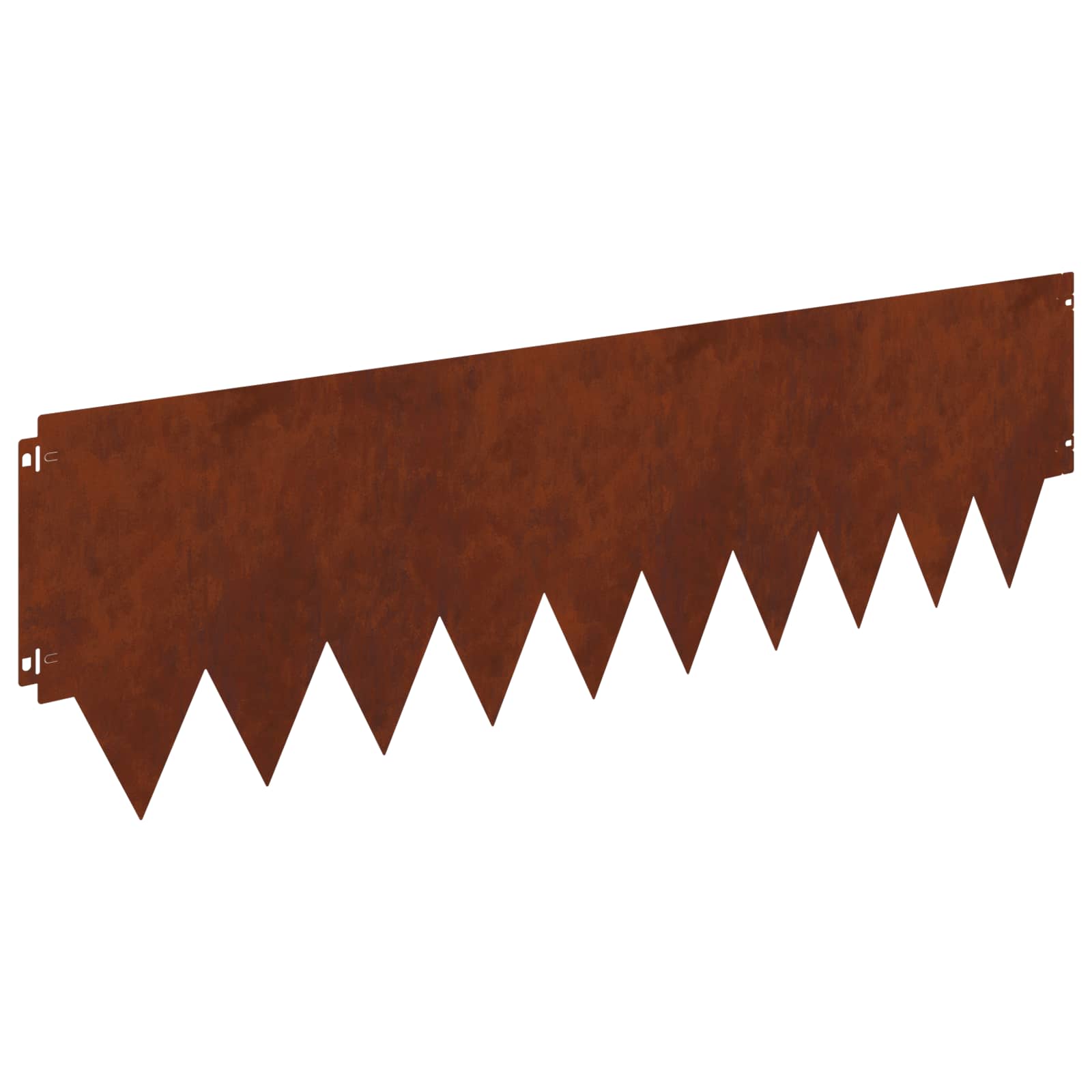 Lawn Edging 20 Pcs 103 X Metal Rusty