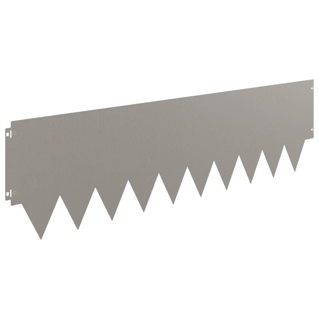 Lawn Edging 20 Pcs 103 X Metal Rusty