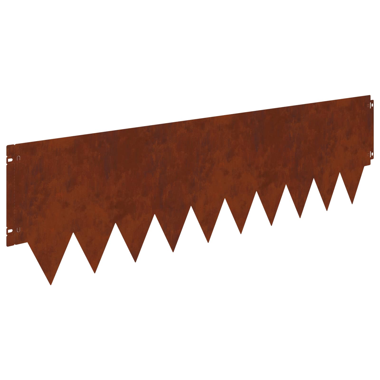 Lawn Edging 20 Pcs 103 X Metal Rusty