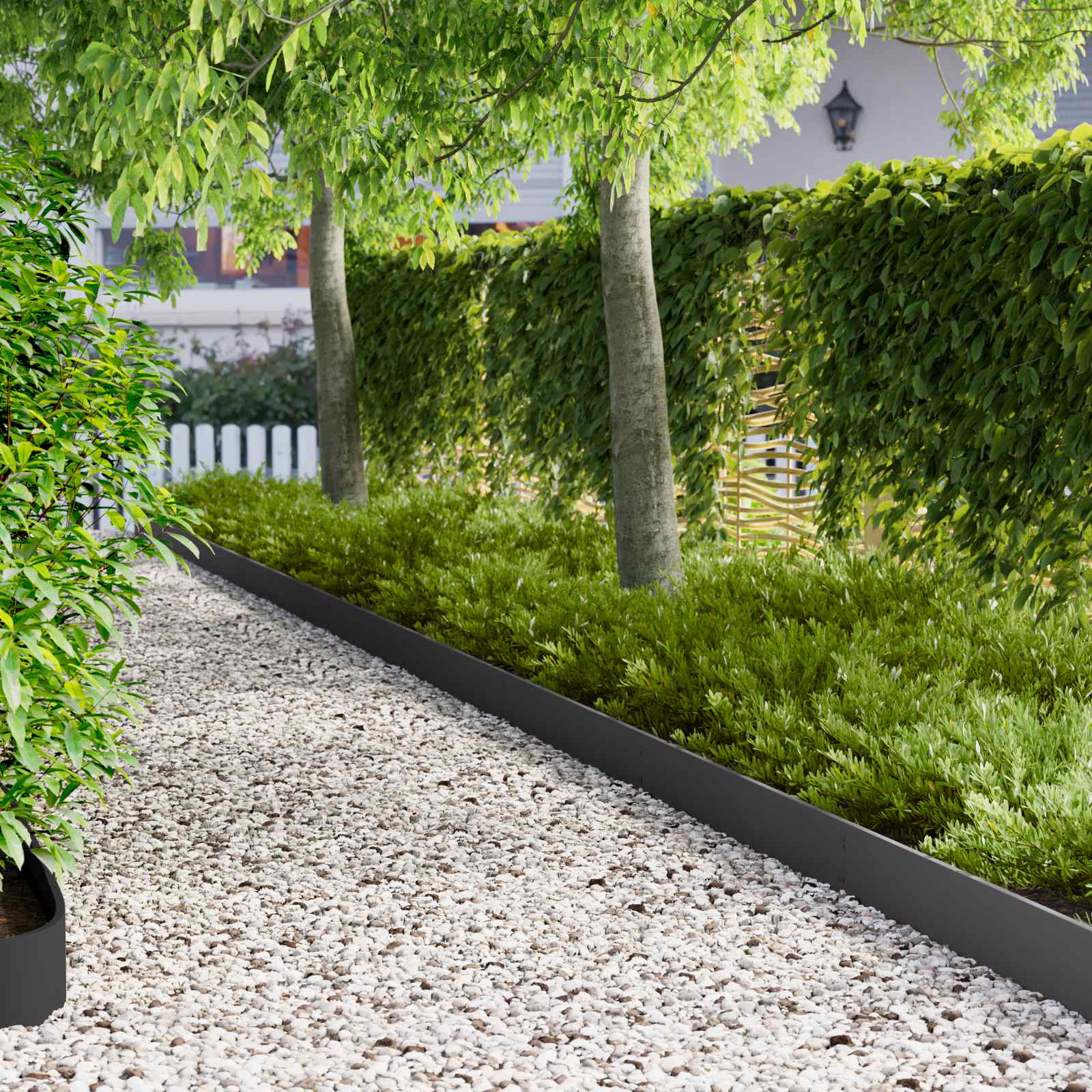 Lawn Edging 10 Pcs 103 X Steel