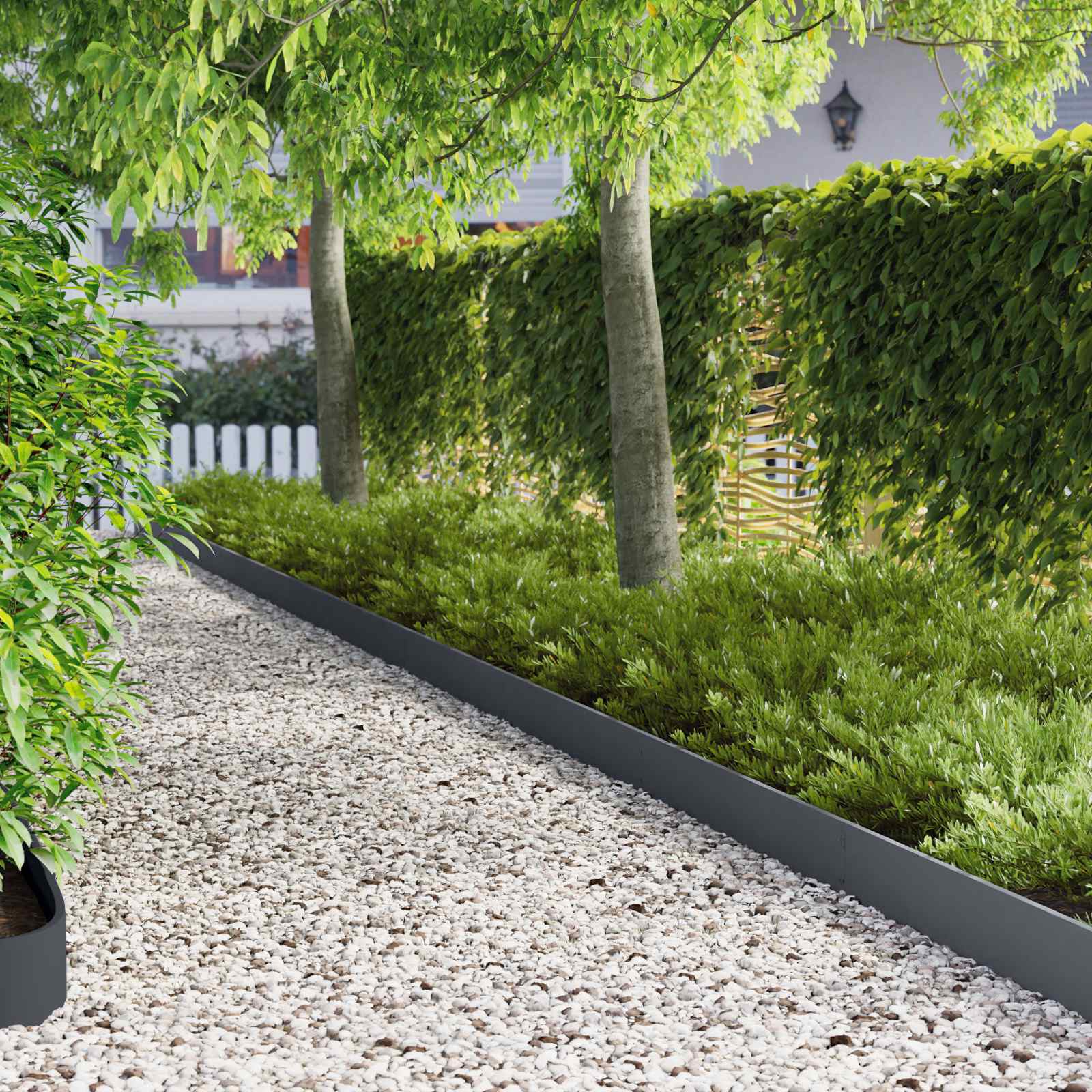 Lawn Edging 10 Pcs 103 X Steel