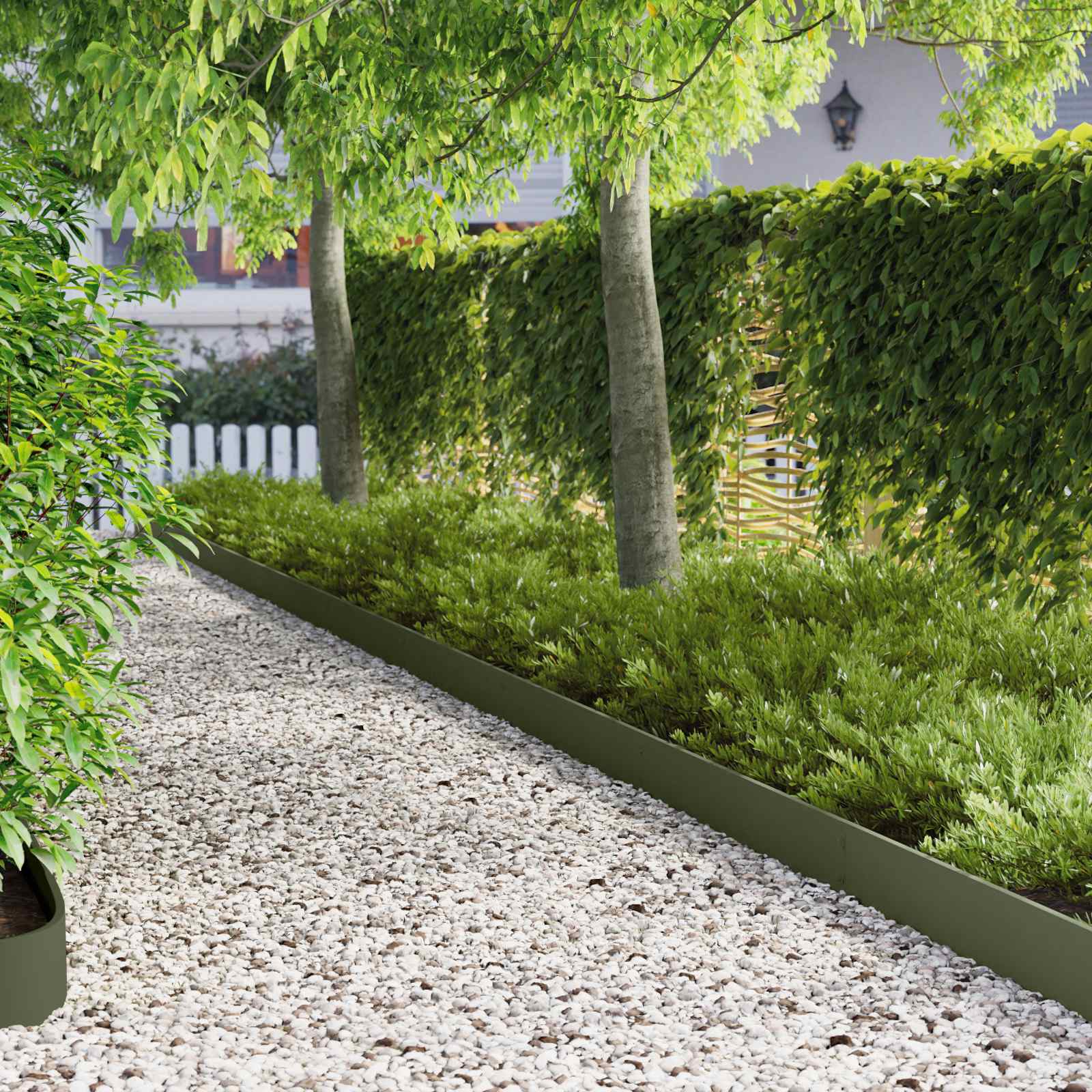 Lawn Edging 10 Pcs 103 X Steel