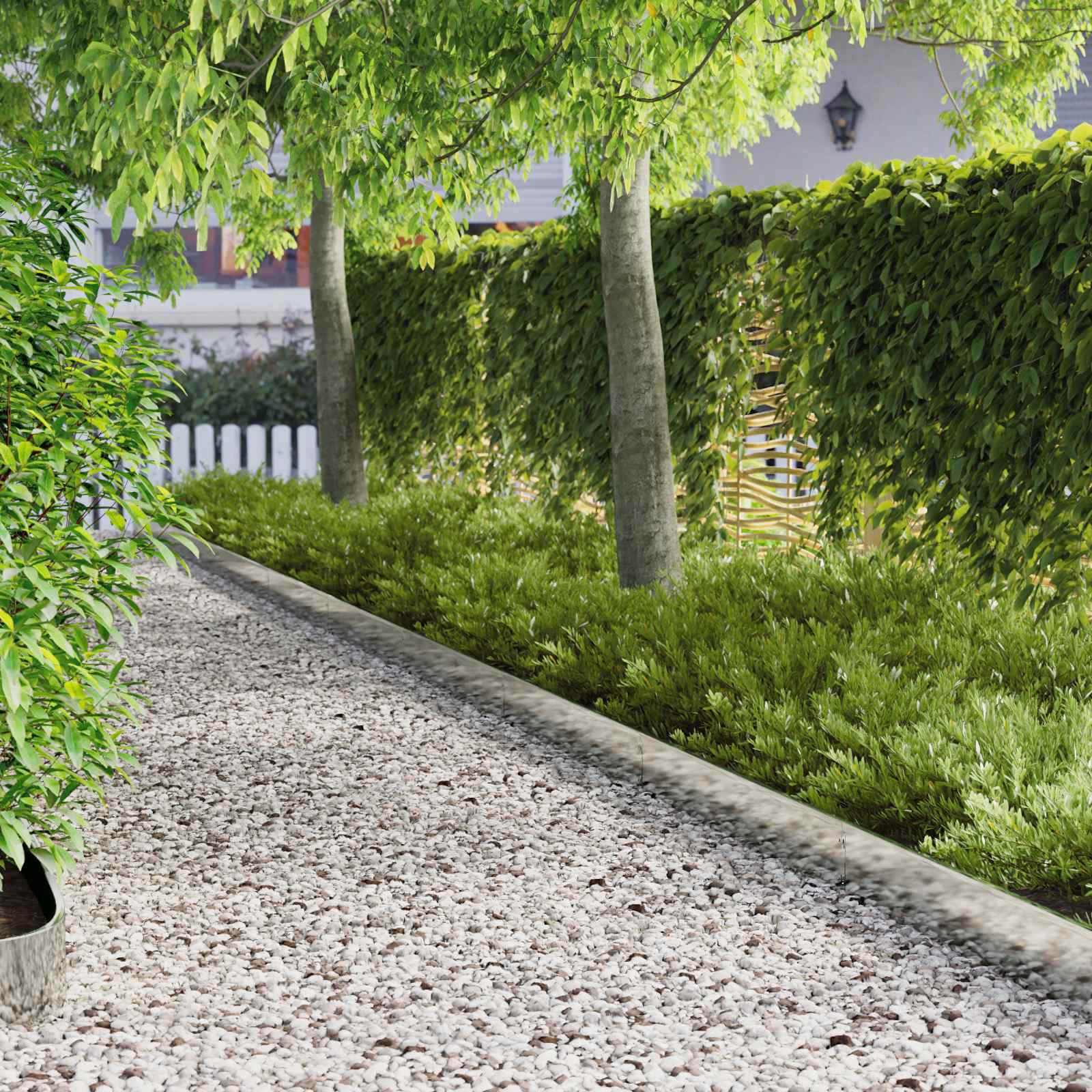Lawn Edging 10 Pcs 103 X Steel