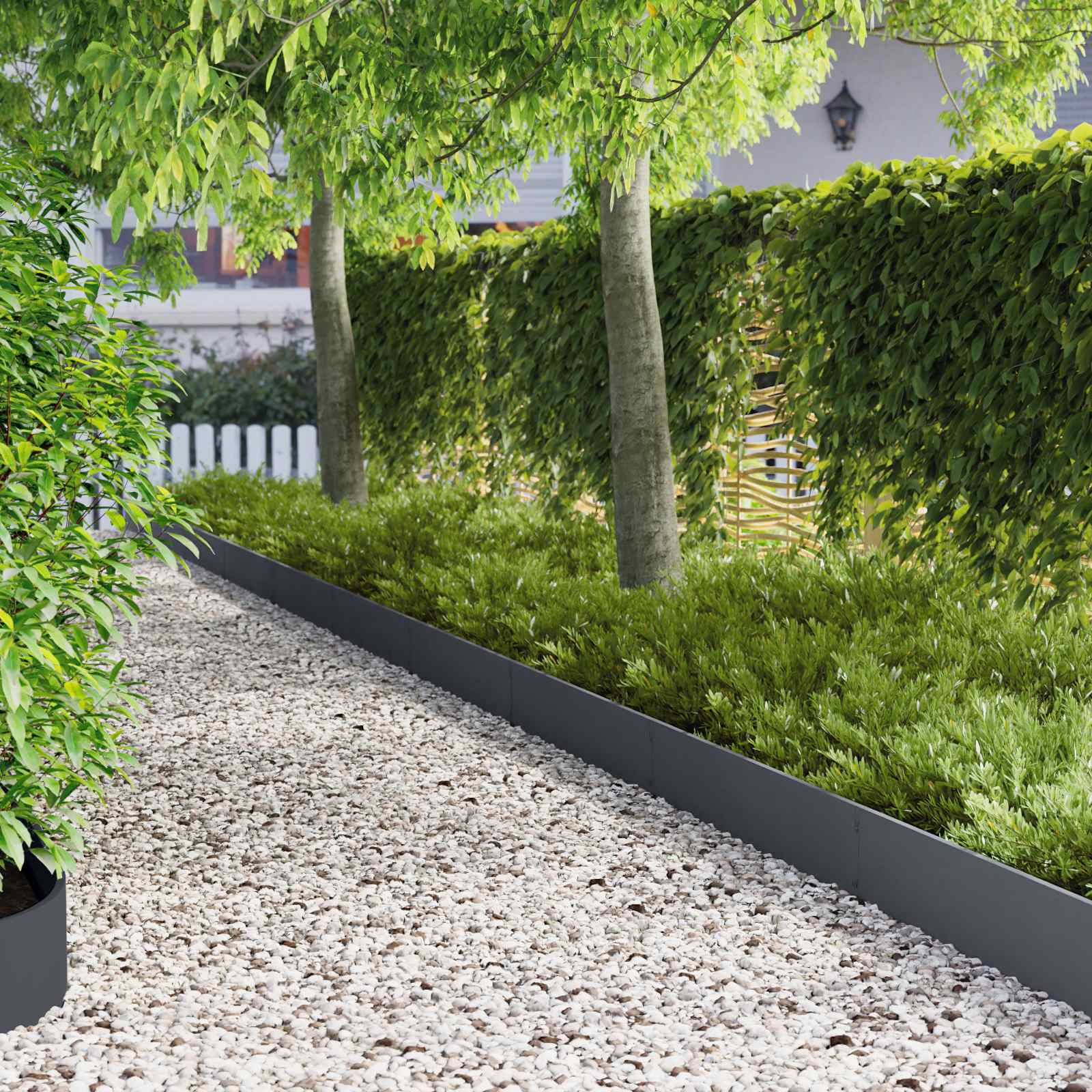 Lawn Edging 10 Pcs 103 X Steel