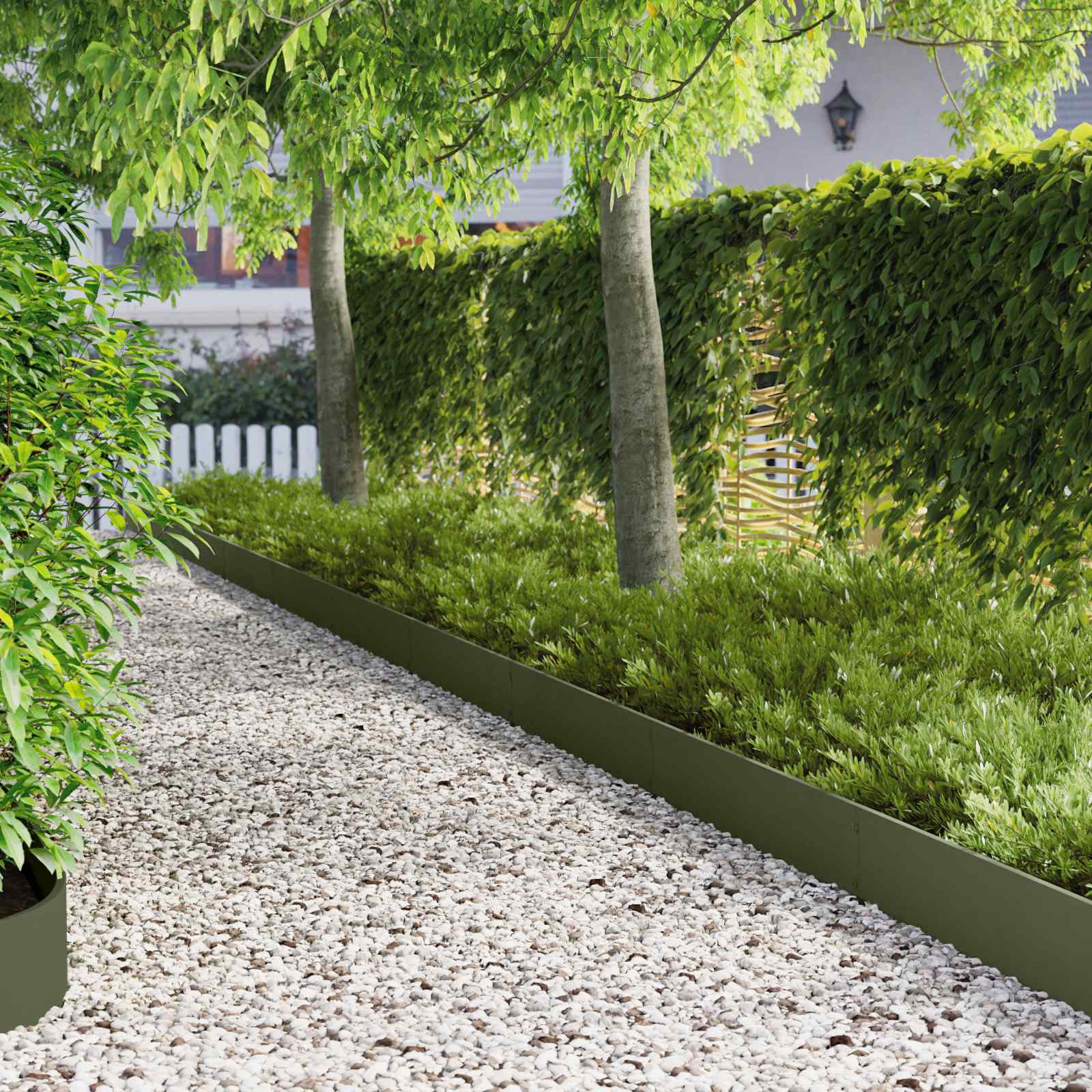 Lawn Edging 10 Pcs 103 X Steel
