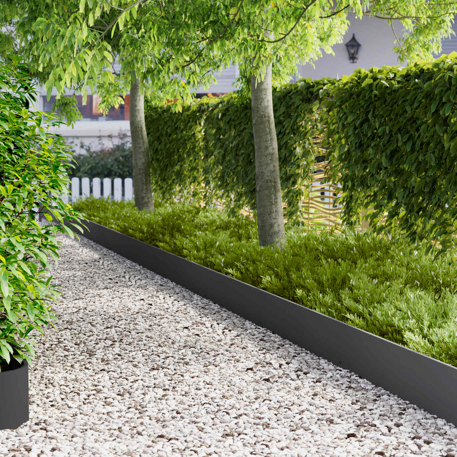 Lawn Edging 10 Pcs 103 X Steel