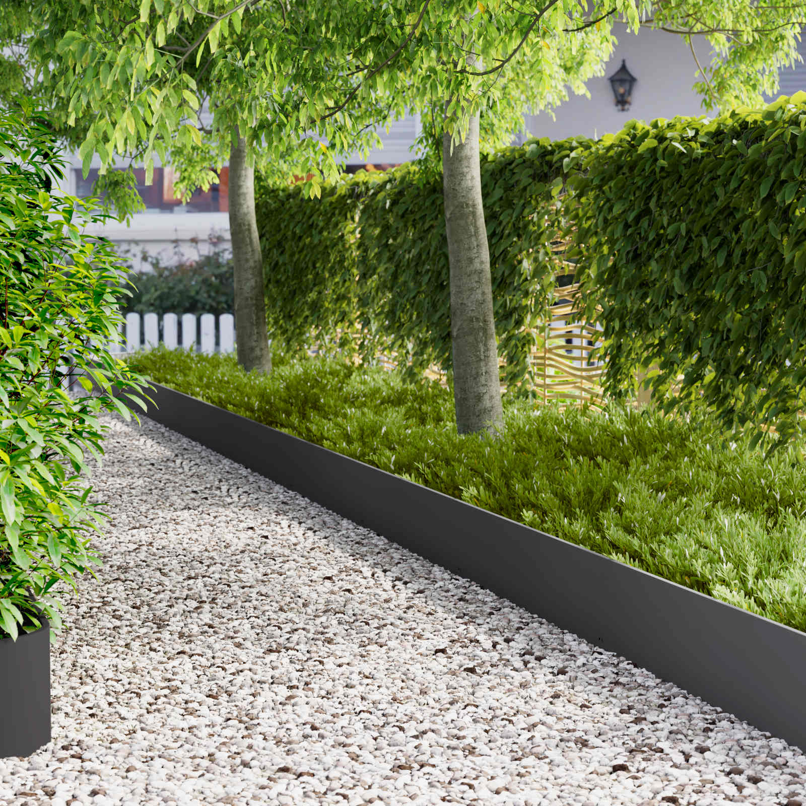 Lawn Edging 10 Pcs 103 X Steel