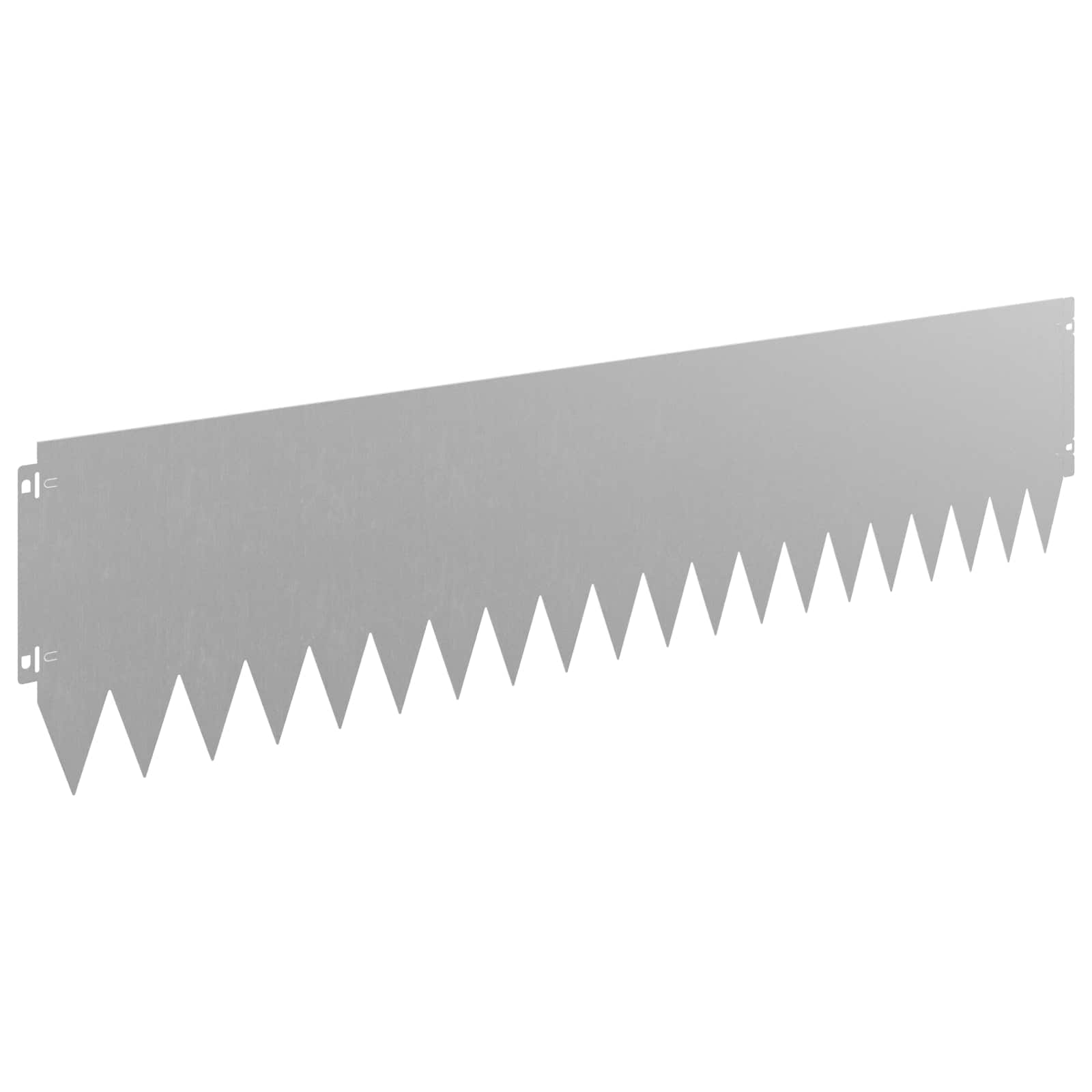 Lawn Edging 10 Pcs 103 X Steel Rusty