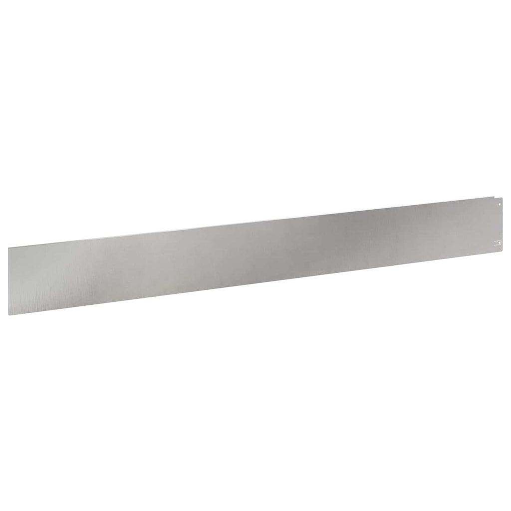 Lawn Edging 10 Pcs 100 X Steel Silver