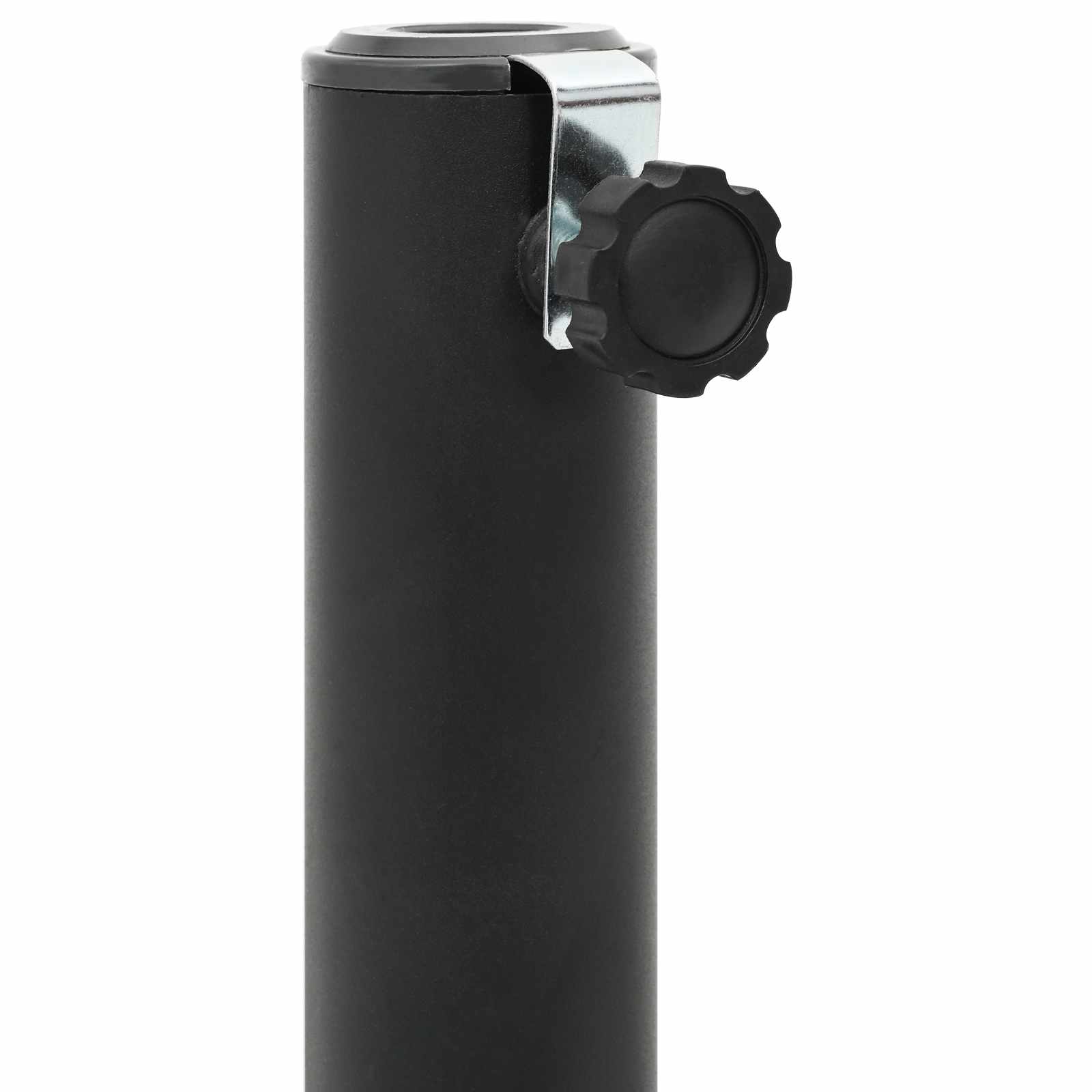 Parasol Base For 25–50 Mm Pole Manual Black Powder-Coated Steel