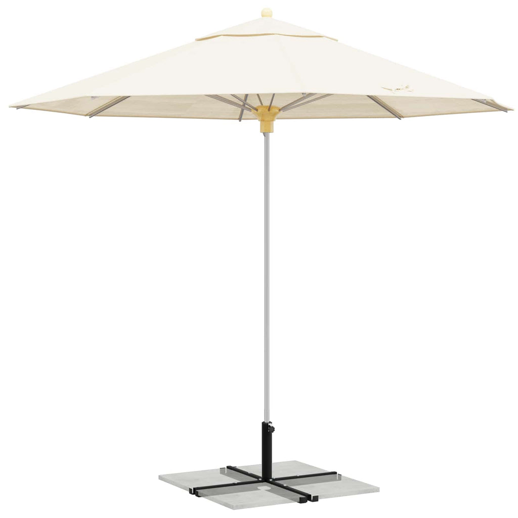 Parasol Base For 25–50 Mm Pole Manual Black Powder-Coated Steel