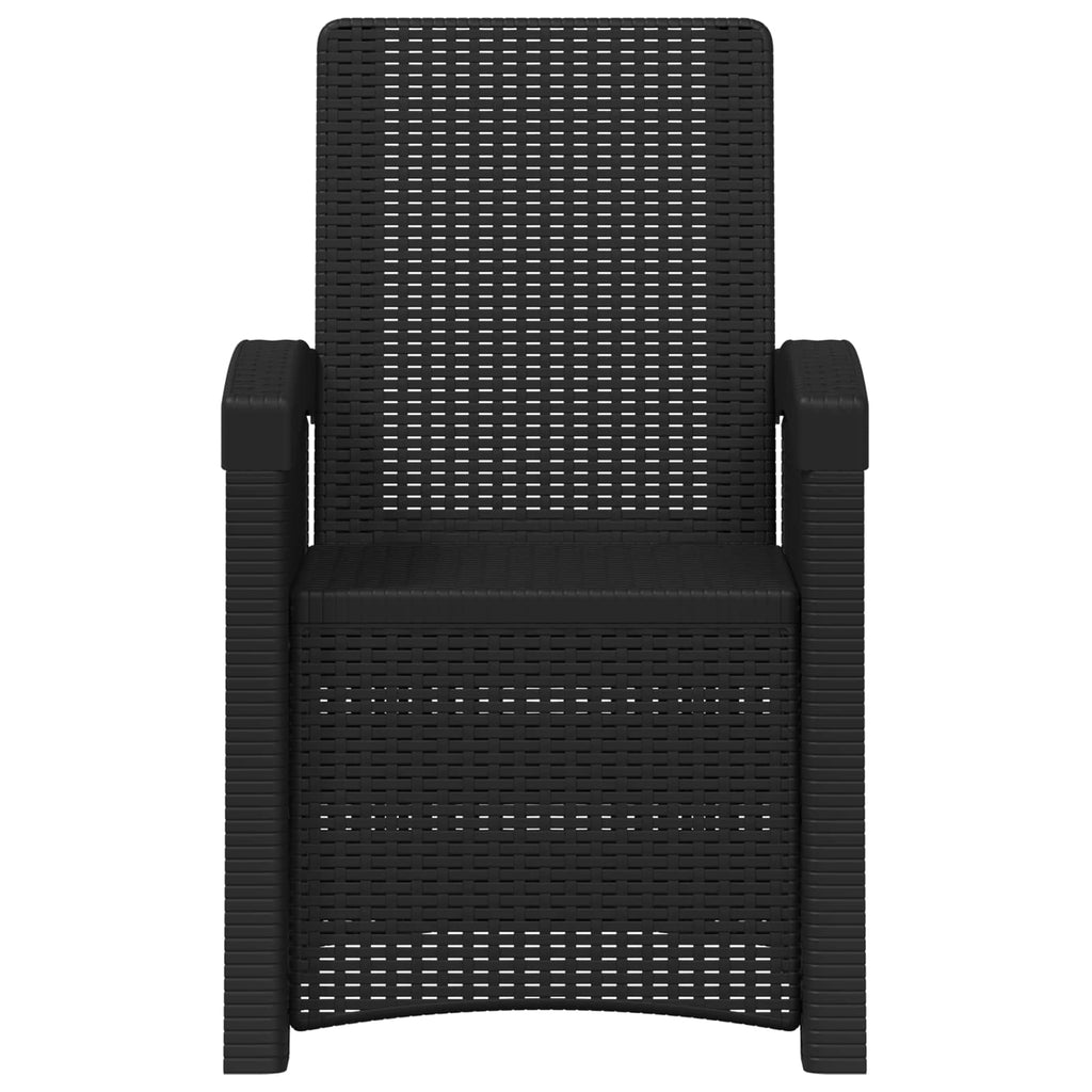 Reclining Garden Chair Rattan Look Pp