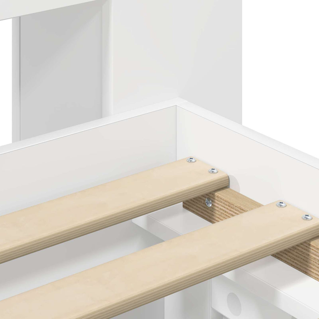 Bed Frame With Storage Engineered Wood