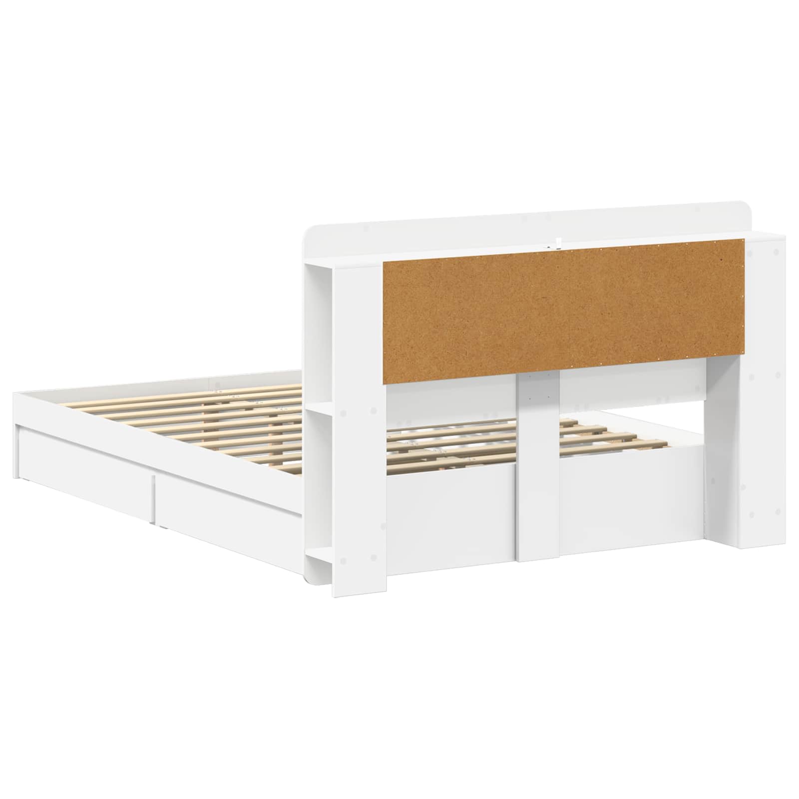 Bed Frame With Storage Engineered Wood