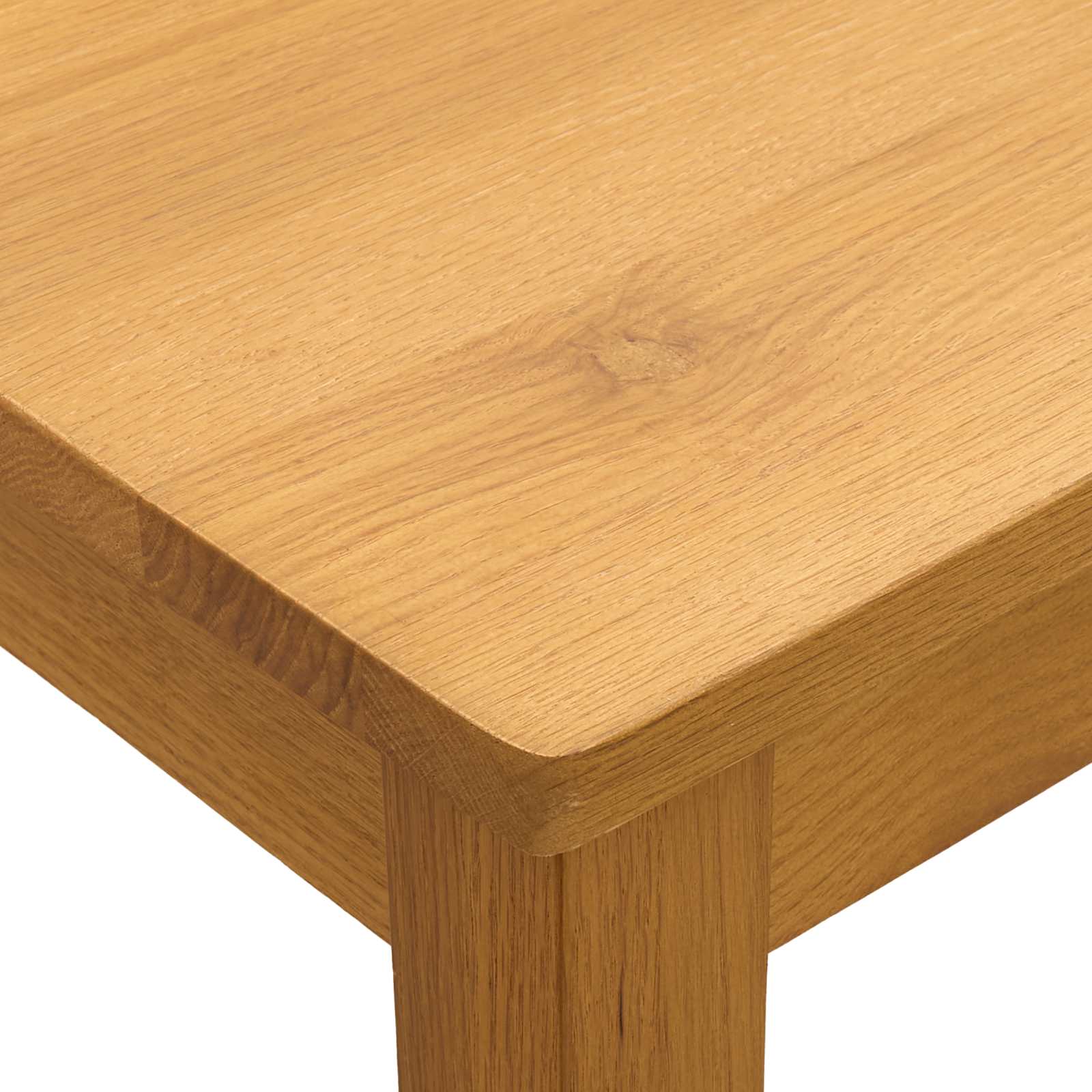 Dining Bench 95 X 32 X 45 Cm Solid Oak Wood Natural