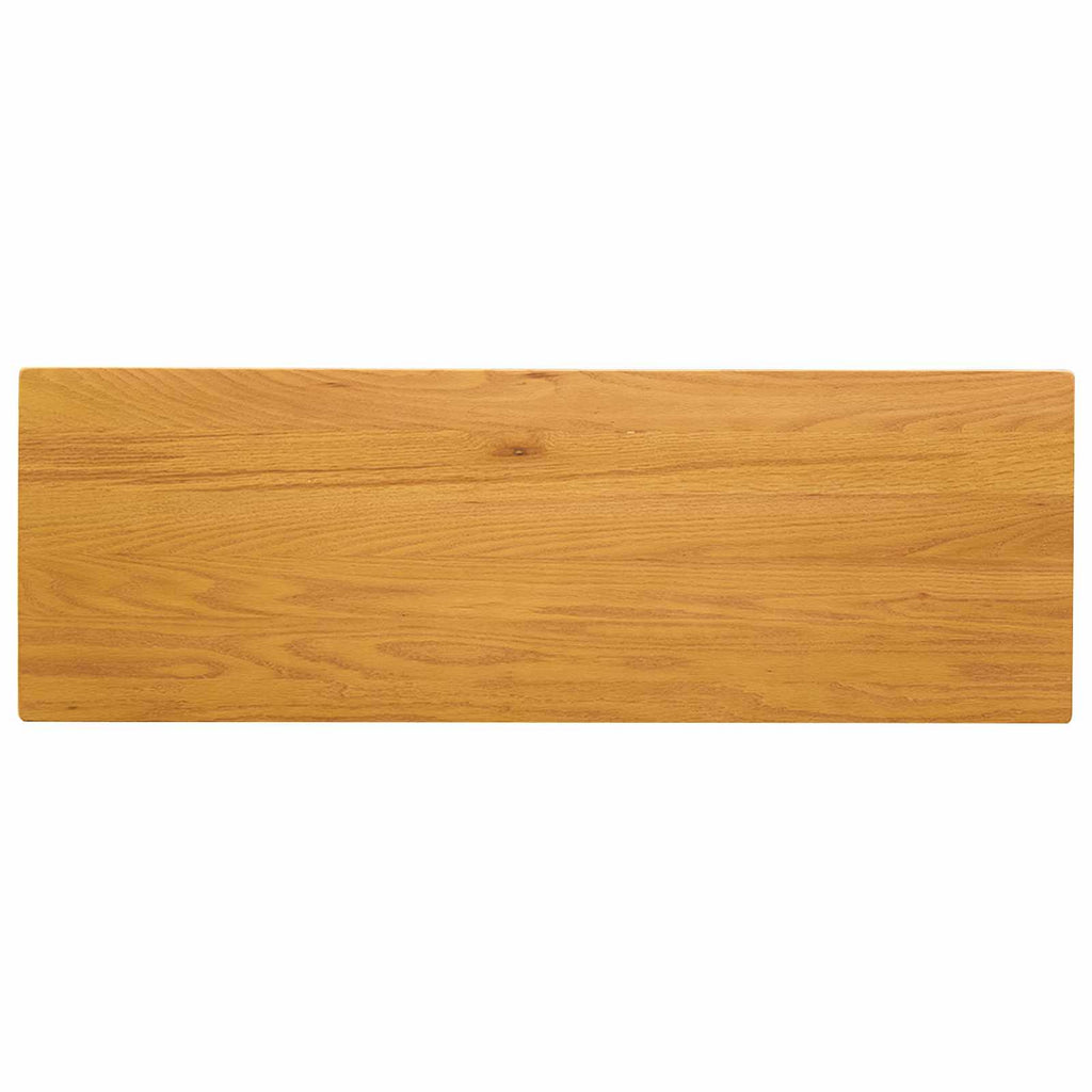 Dining Bench 95 X 32 X 45 Cm Solid Oak Wood Natural