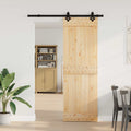 Sliding Door Narvik Natural And Black