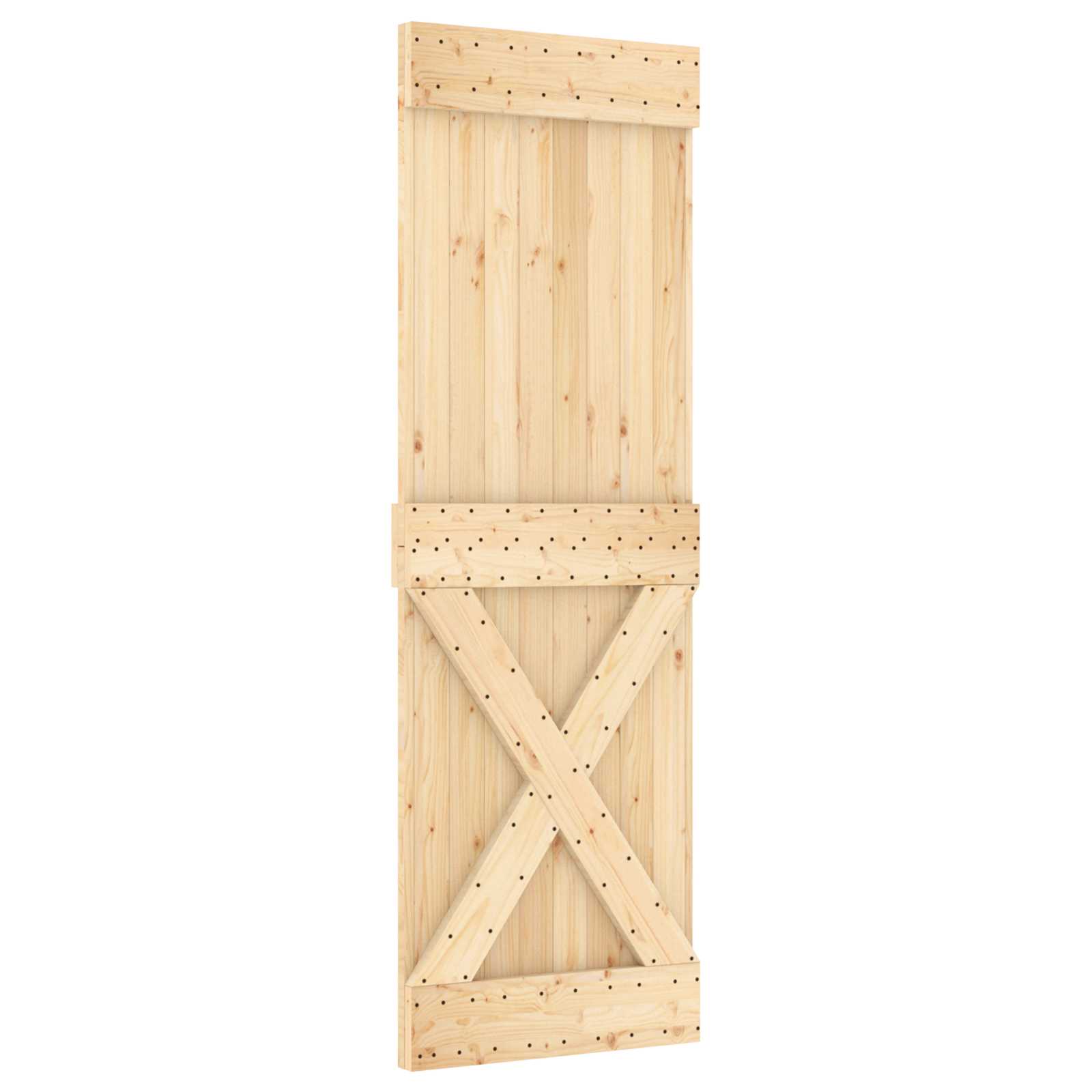 Sliding Door Narvik Natural And Black