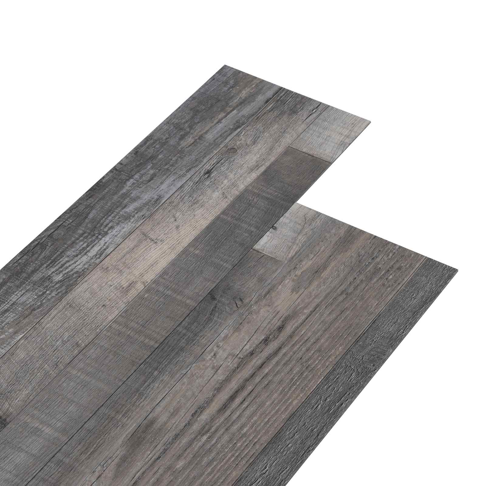 Self-Adhesive Pvc Flooring Planks 30.5 X 61 Cm 28 Pcs Pvc