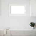 Windows Basement Window Risor 90 X 70 Cm Pvc Glass White PVC and glass