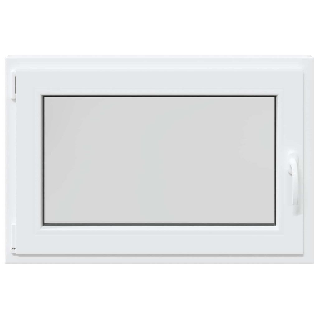 Windows Basement Window Risor 90 X 70 Cm Pvc Glass White PVC and glass