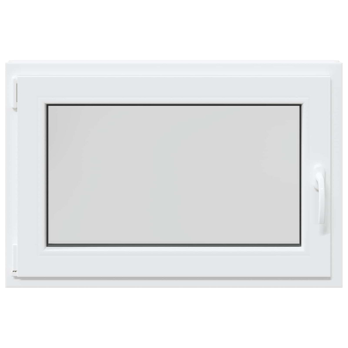 Windows Basement Window Risor 90 X 70 Cm Pvc Glass White PVC and glass