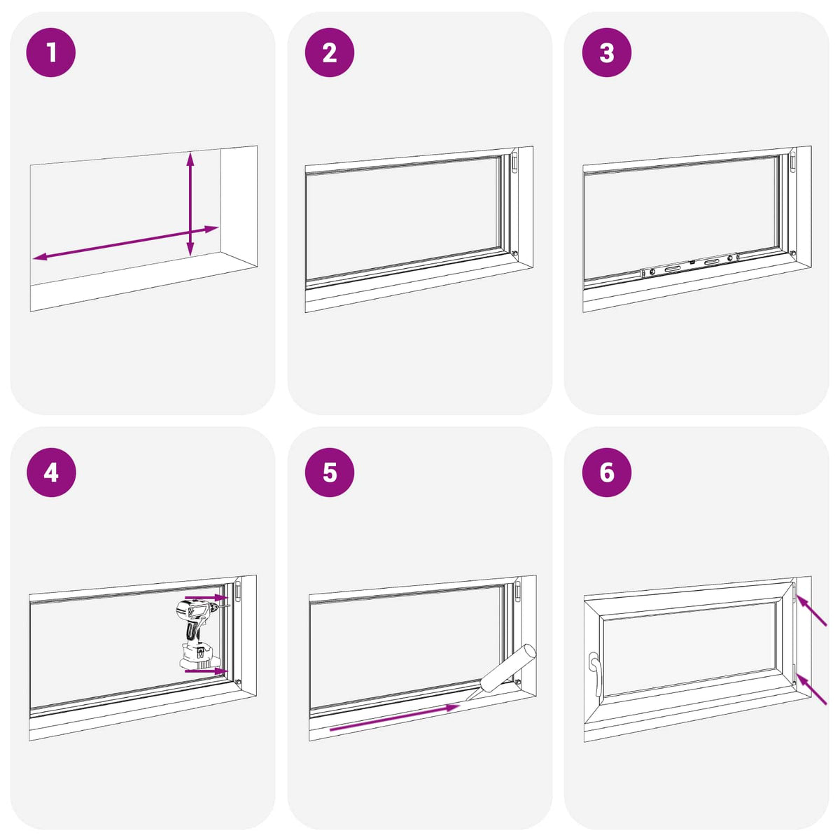Windows Basement Window Risor 90 X 70 Cm Pvc Glass White PVC and glass