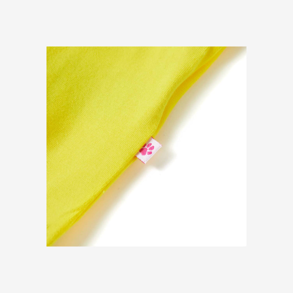 Kids T-Shirt Cotton Yellow 128 Children's Top Kids Clothing Kids Wear Kids'
