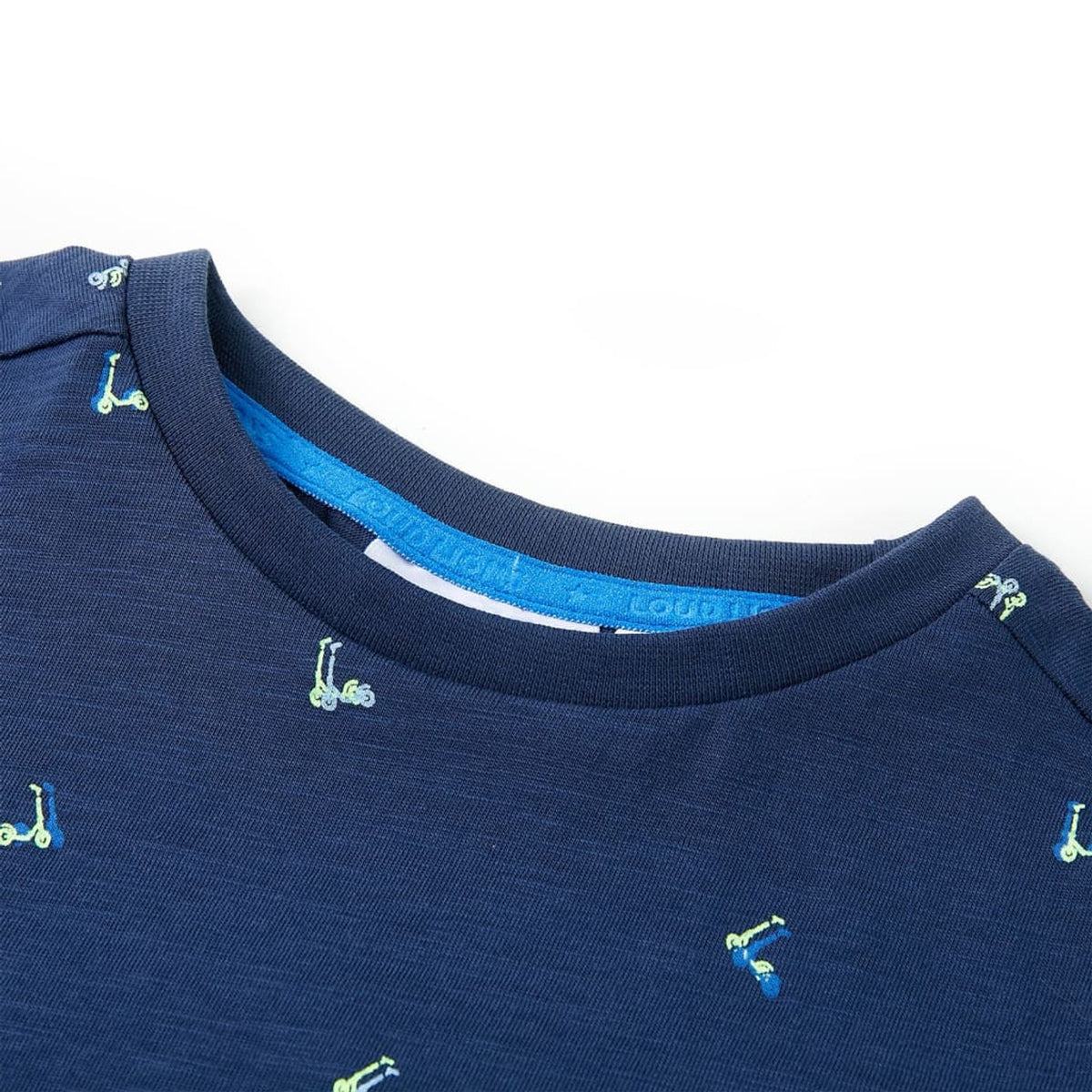Kids T-Shirt Cotton Dark Blue 128 Children's Top Kids Clothing Kids Variant 2