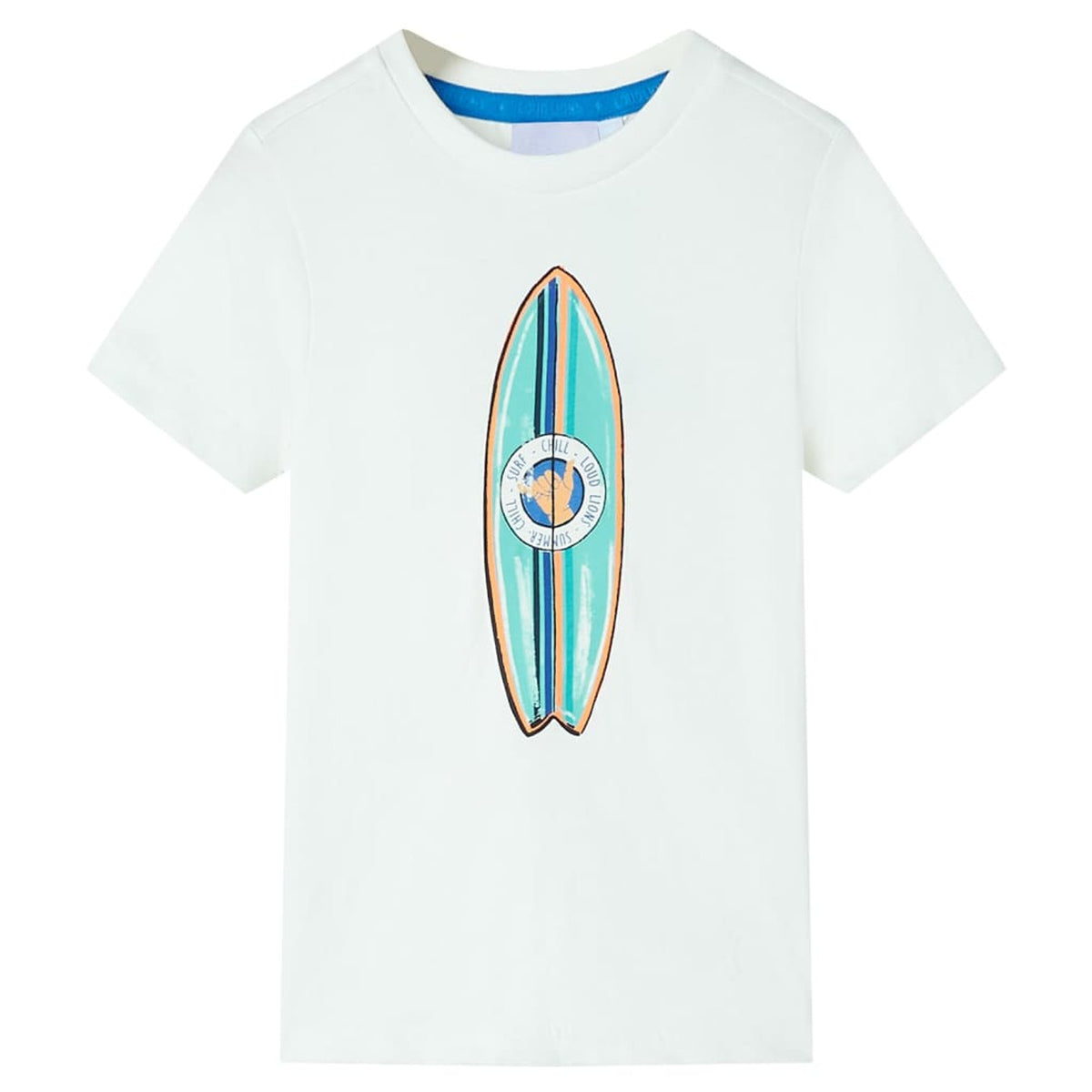 Kids T-Shirt Cotton Ecru 116 Children's Top Kids Clothing Kids Wear Variant 8