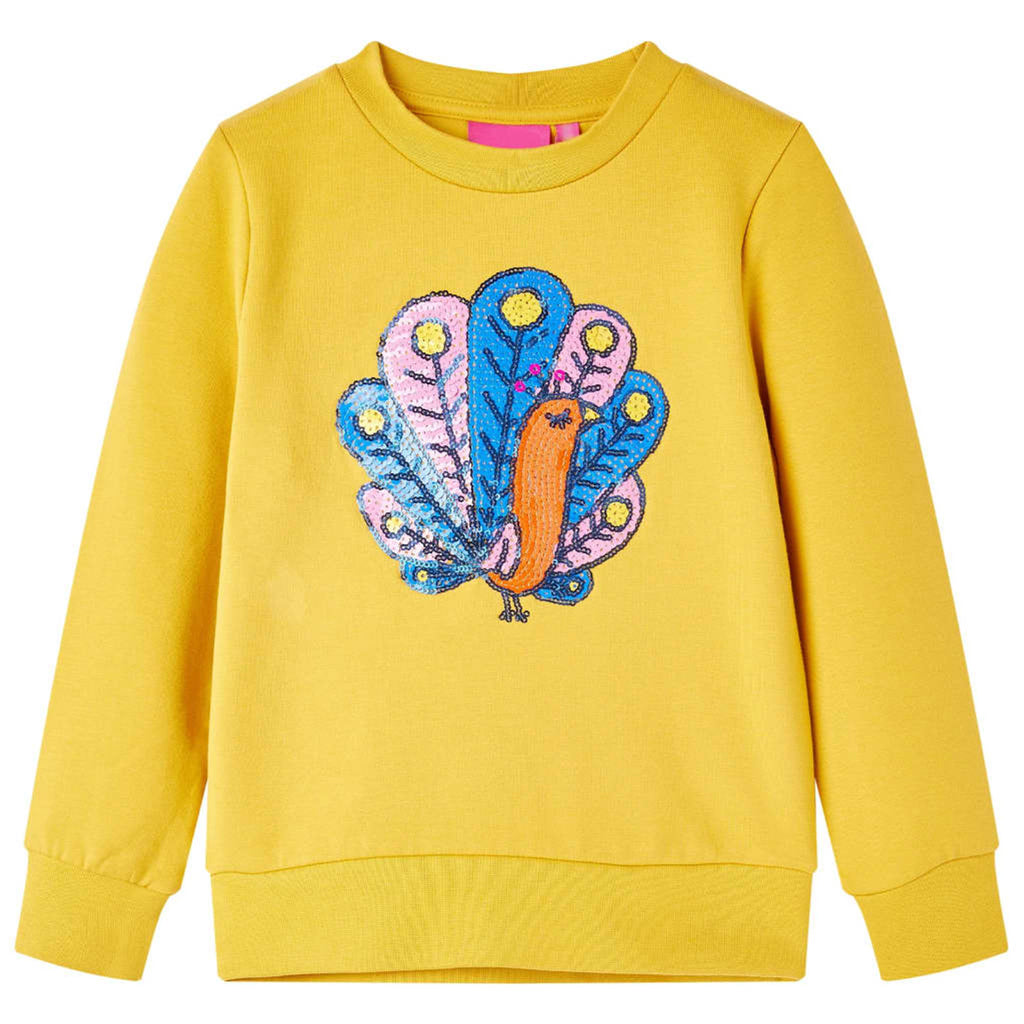 Sweatshirt Cotton Dark Ochre 104 Kids Clothing Children's Top Kids Wear 104