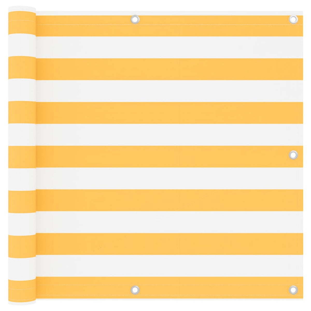 Balcony Screen Oxford Fabric White Waterproof UV Resistant 90 x 500 Variant 2