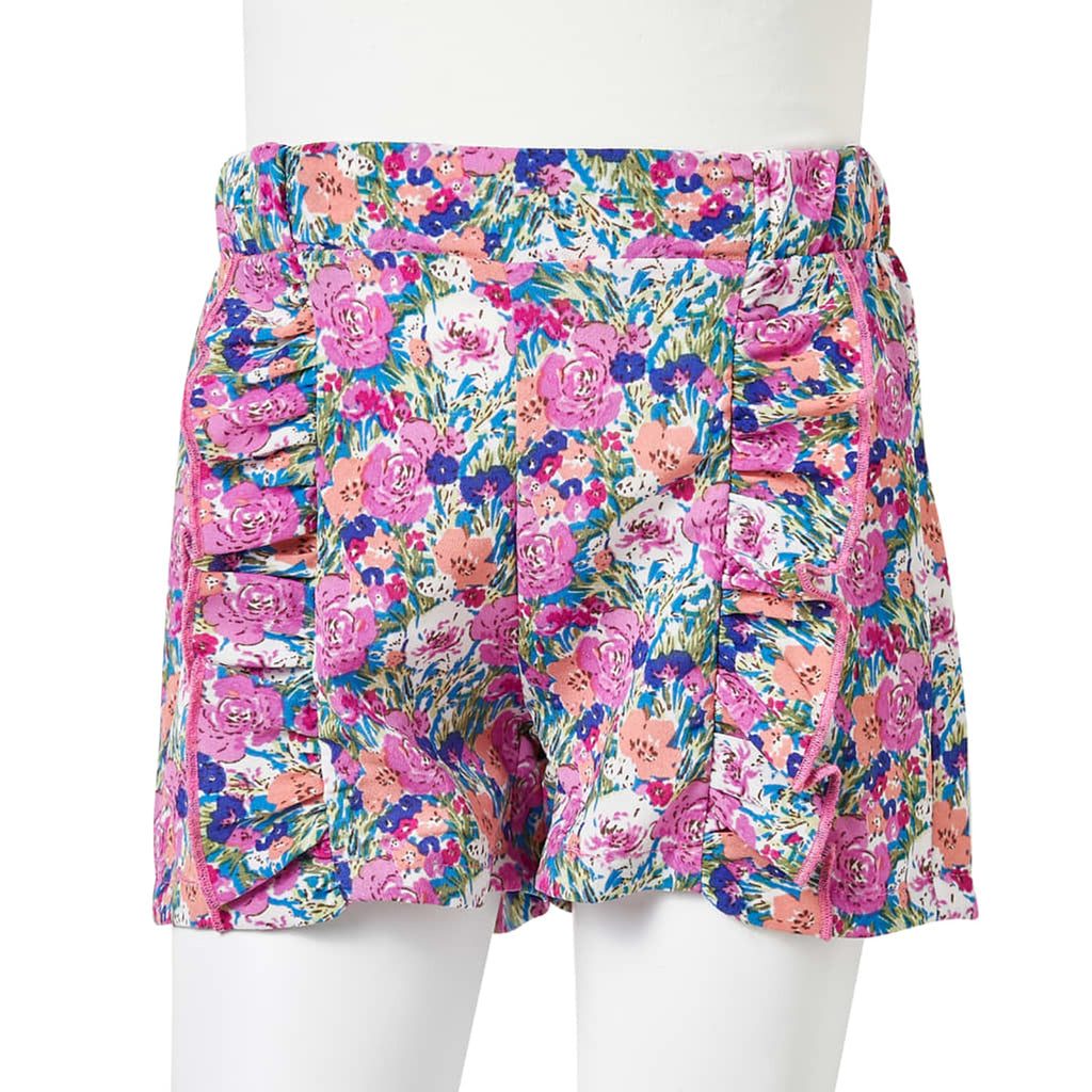 Shorts Polyester Fuchsia 116 Kids' Bottoms Kids' Bottom Kids'Shorts 116