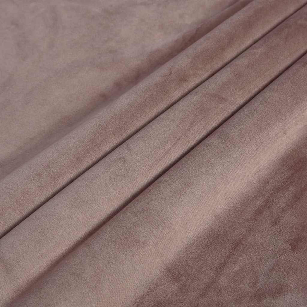 Blackout Curtain Velvet Antique Pink 290 x 245 cm Window Dressing Curtains