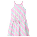 Dress Cotton Pink 104 Kids' Dresses Kids' Dresse Kids'Dress Drawstring 104