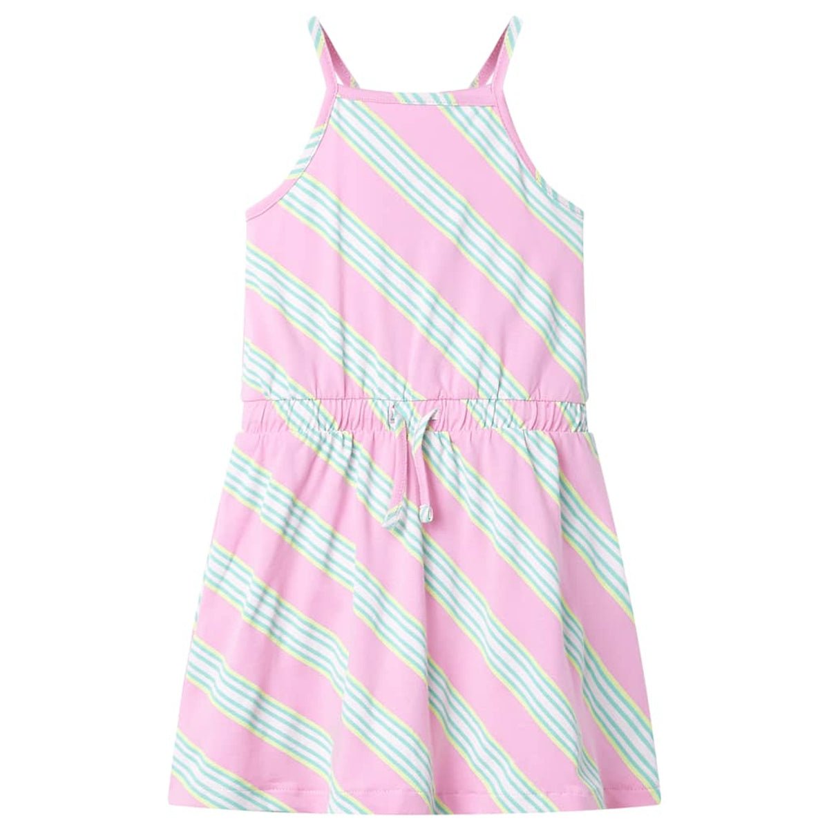 Dress Cotton Pink 104 Kids' Dresses Kids' Dresse Kids'Dress Drawstring 104