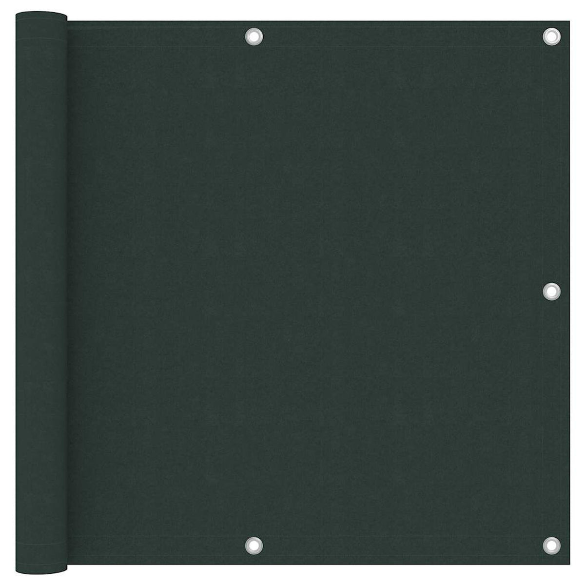 Balcony Screen Dark Oxford Fabric Dark Green Waterproof UV Resistant 90 x 300