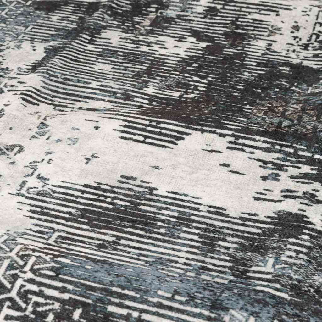 Rug Polyester Multicolour 160 x 0.4 x 230 cm Floor Mat Home Decor Variant 3