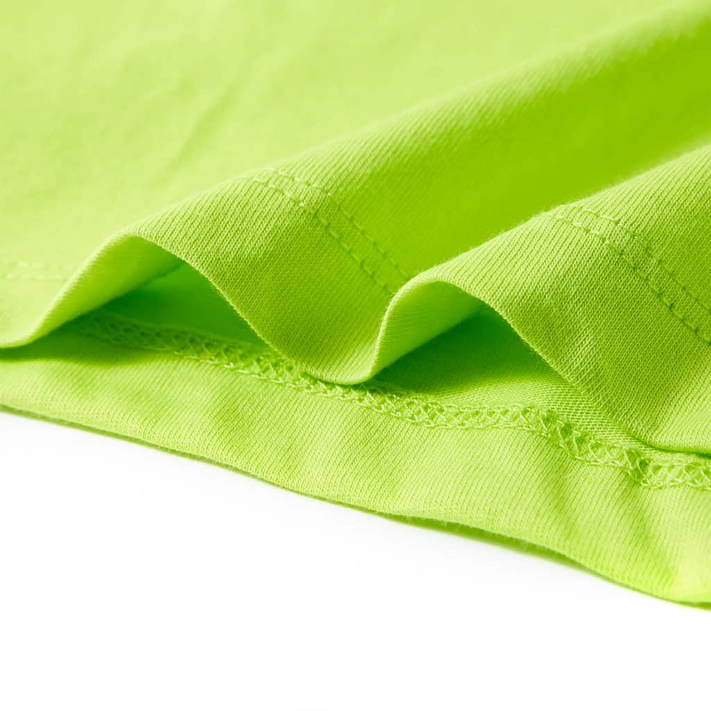 Kids T-Shirt Cotton Lime 116 Children's Top Kids Clothing Kids Wear Kids' Tops